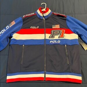 Brand New, Vintage Ralph Lauren Performance P1 Racing Jacket, XL, Tags Attached